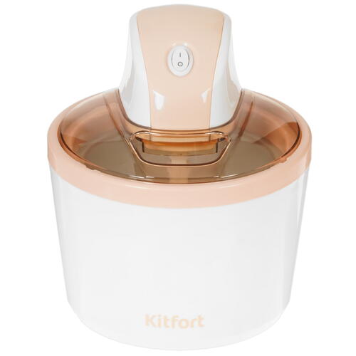 Купить Мороженица Kitfort КТ-1841 бежевый  9110283. Характеристики, отзывы и цены в Донецке