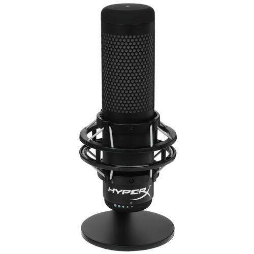 Купить Микрофон HyperX QuadCast S черный  5056741. Характеристики, отзывы и цены в Донецке