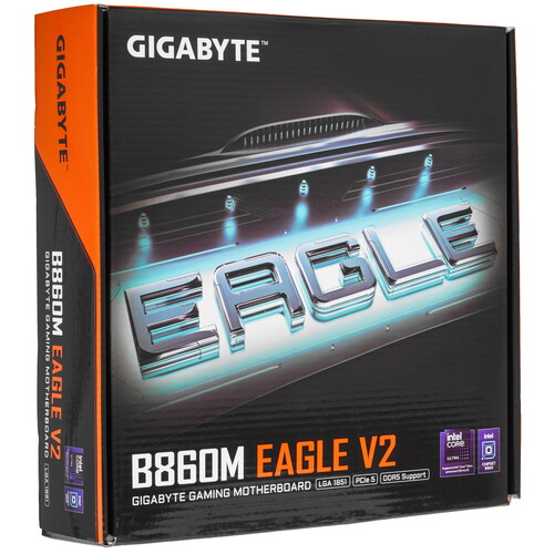 Купить Материнская плата GIGABYTE B860M EAGLE V2  5630821. Характеристики, отзывы и цены в Донецке