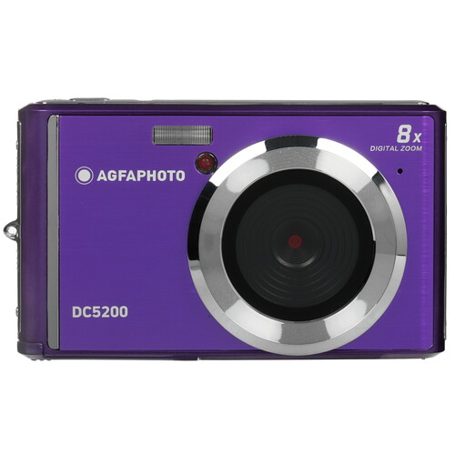 Купить Компактный фотоаппарат AgfaPhoto DC5200 фиолетовый  5632402. Характеристики, отзывы и цены в Донецке