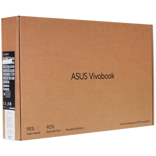 Купить 15.6" Ноутбук ASUS Vivobook 15 X1504VAP-BQ894W серебристый  5475689. Характеристики, отзывы и цены в Донецке