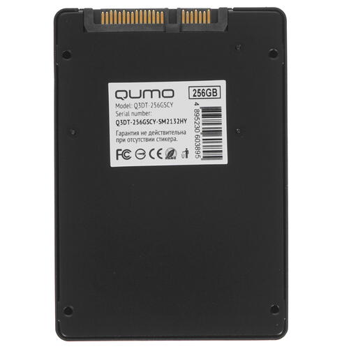 Купить 256 ГБ 2.5" SATA накопитель QUMO Novation 3D [Q3DT-256GSCY OEM]  4861901. Характеристики, отзывы и цены в Донецке