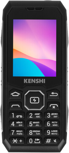 Купить Сотовый телефон KENSHI Lock 241 черный/серебристый  9165464. Характеристики, отзывы и цены в Донецке