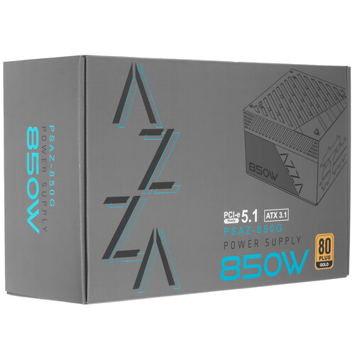 Купить Блок питания Azza PSAZ-850G  5614612. Характеристики, отзывы и цены в Донецке