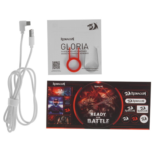 Купить Клавиатура  проводная Redragon Gloria  9230490. Характеристики, отзывы и цены в Донецке