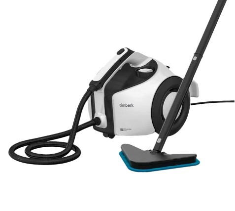 Купить Пароочиститель Timberk T-STCF82 белый  9279164. Характеристики, отзывы и цены в Донецке