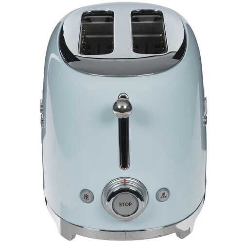 Купить Тостер Smeg TSF01PBEU голубой  1152599. Характеристики, отзывы и цены в Донецке