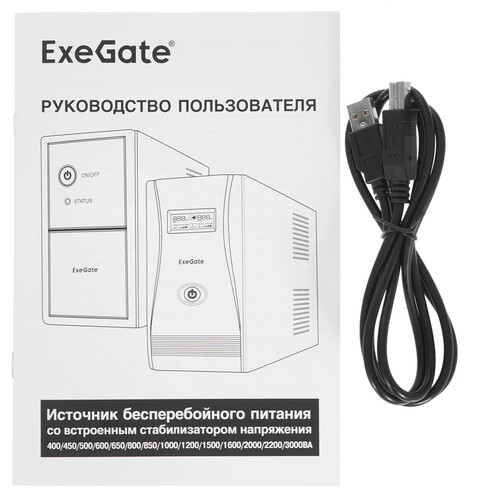 Купить ИБП ExeGate SpecialPro UNB-2200.LED.AVR.EURO.RJ.USB  5325099. Характеристики, отзывы и цены в Донецке