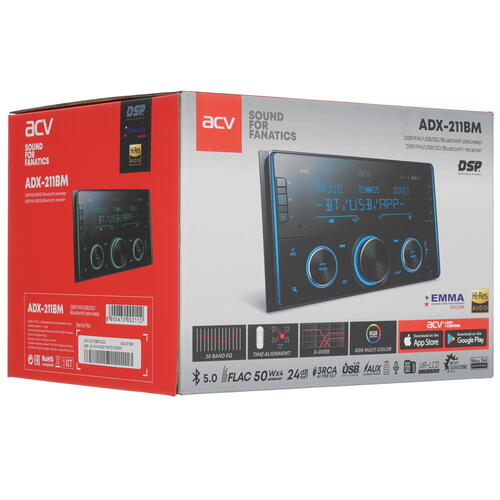 Купить Автопроигрыватель ACV ADX-211BM  5404677. Характеристики, отзывы и цены в Донецке