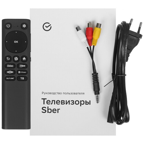 Купить 32" (80 см) Телевизор Sber SDX-32H2128 черный  9230004. Характеристики, отзывы и цены в Донецке