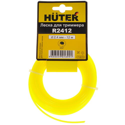 Купить Леска для триммеров Huter R2412  8173429. Характеристики, отзывы и цены в Донецке