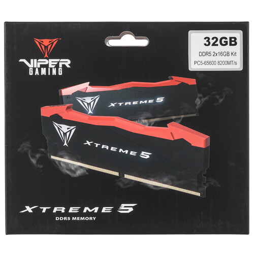 Купить Оперативная память Patriot Memory Viper Xtreme 5 [PVX532G82C38K] 32 ГБ  5449927. Характеристики, отзывы и цены в Донецке