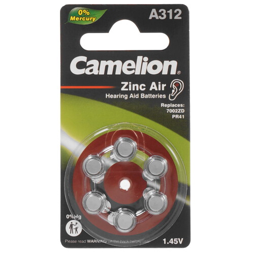 Купить Батарейка Camelion ZA312 PR41 (ZA312/DA312/AC312/312A/312)  9117709. Характеристики, отзывы и цены в Донецке