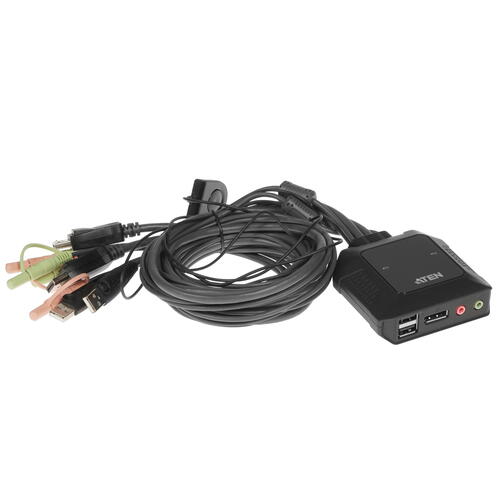 Купить KVM переключатель ATEN CS22DP  4762362. Характеристики, отзывы и цены в Донецке