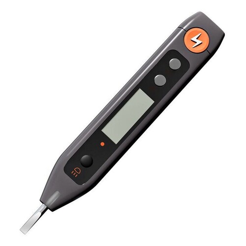 Купить Индикаторная отвертка-тестер напряжения цифровая "Home Series Gray" Deli HT7005 (12-250 В, фонарик, батарейки в комплекте)  9310974. Характеристики, отзывы и цены в Донецке