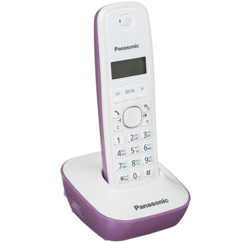 Купить Телефон беспроводной (DECT) Panasonic KX-TG1611RUF  0133082. Характеристики, отзывы и цены в Донецке