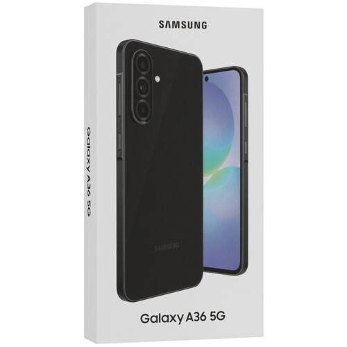 Купить 6.7" Смартфон Samsung Galaxy A36 128 ГБ черный  5620490. Характеристики, отзывы и цены в Донецке
