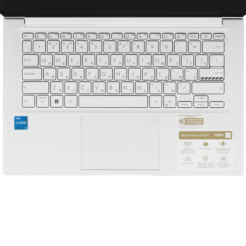 Купить 14" Ноутбук ASUS Vivobook 14 X1404VA-EB598 розовый  5460034. Характеристики, отзывы и цены в Донецке
