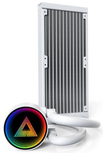 Купить Система охлаждения Montech LightFlow ARGB 240  белая  5635660. Характеристики, отзывы и цены в Донецке