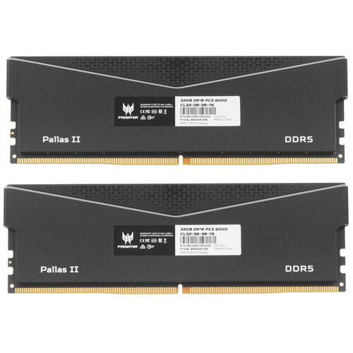 Купить Оперативная память Acer Predator Pallas II [BL.9BWWR.436] 64 ГБ  5447215. Характеристики, отзывы и цены в Донецке