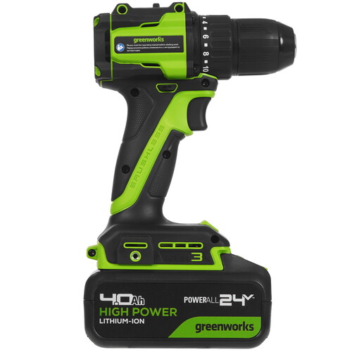 Купить Дрель-шуруповерт Greenworks DD345 24V  9305488. Характеристики, отзывы и цены в Донецке