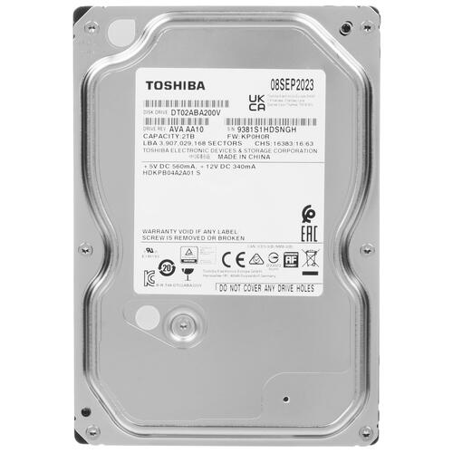 Купить 2 ТБ Жесткий диск Toshiba DT02-V Series [DT02ABA200V]  5435705. Характеристики, отзывы и цены в Донецке