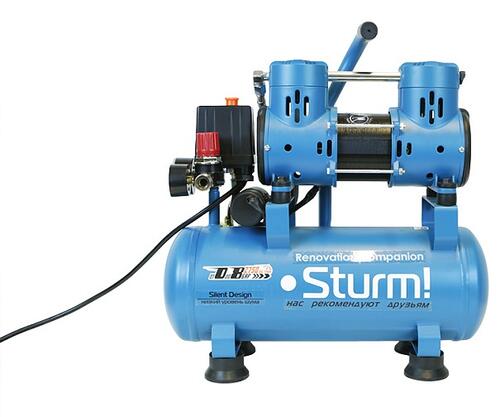 Купить Компрессор поршневой безмасляный Sturm! AC93210OL  9070845. Характеристики, отзывы и цены в Донецке