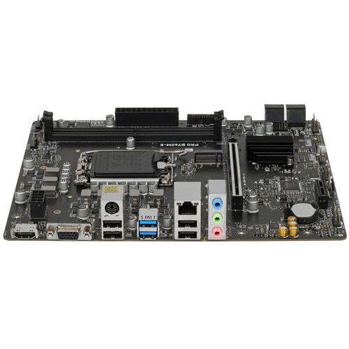 Купить Материнская плата MSI PRO B760M-E  5432699. Характеристики, отзывы и цены в Донецке