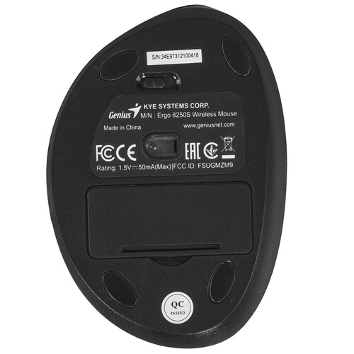 Купить Мышь беспроводная Genius Ergo 8250S  9140257. Характеристики, отзывы и цены в Донецке