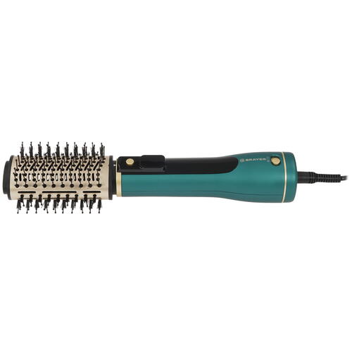 Купить Фен-щетка Brayer BR3136 зеленый/золотистый, черный  9096635. Характеристики, отзывы и цены в Донецке