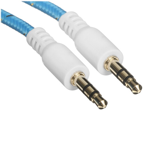 Купить Кабель   Rexant 3.5 mm jack - 3.5 mm jack синий  5479585. Характеристики, отзывы и цены в Донецке