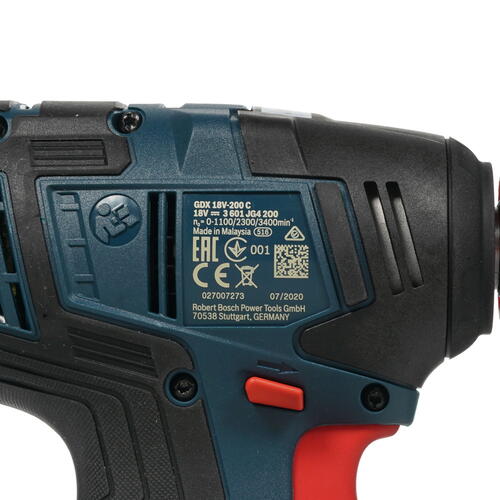 Купить Гайковерт Bosch GDX 18V-200 C Professional 06019G4204 PRO 18V  , Без ЗУ, Без АКБ  4728555. Характеристики, отзывы и цены в Донецке