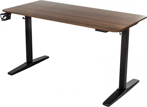 Купить Стол компьютерный Knight TABLE T3 коричневый/черный  9113952. Характеристики, отзывы и цены в Донецке