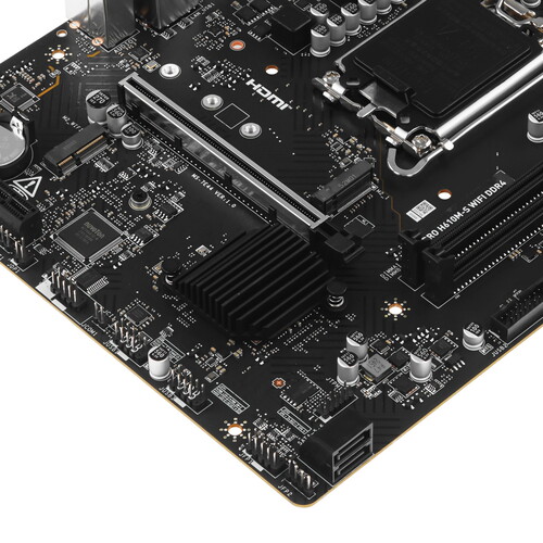 Купить Материнская плата MSI PRO H610M-S WIFI DDR4  5630004. Характеристики, отзывы и цены в Донецке