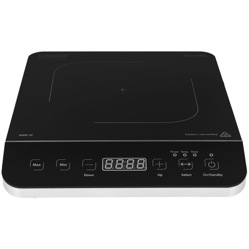 Купить Плита компактная электрическая CASO Touch 2000 черный  9912261. Характеристики, отзывы и цены в Донецке