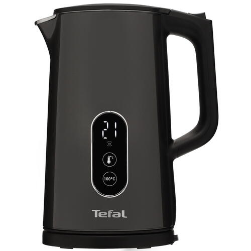 Купить Электрочайник Tefal Digital KI831E10 серый  9984601. Характеристики, отзывы и цены в Донецке