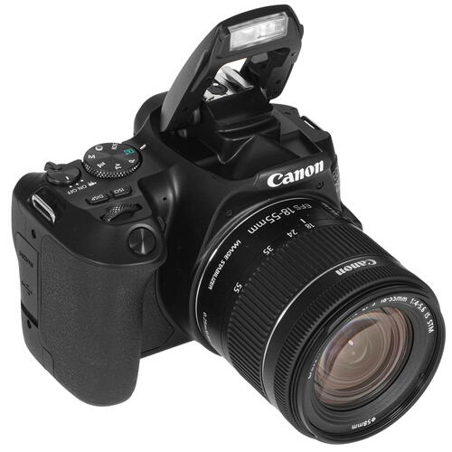 Купить Зеркальный фотоаппарат Canon EOS 250D Kit 18-55mm IS STM черный  5068854. Характеристики, отзывы и цены в Донецке