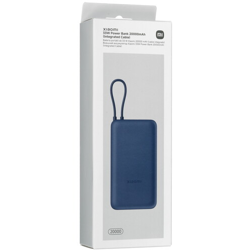 Купить Портативный аккумулятор Xiaomi GL синий  5499773. Характеристики, отзывы и цены в Донецке