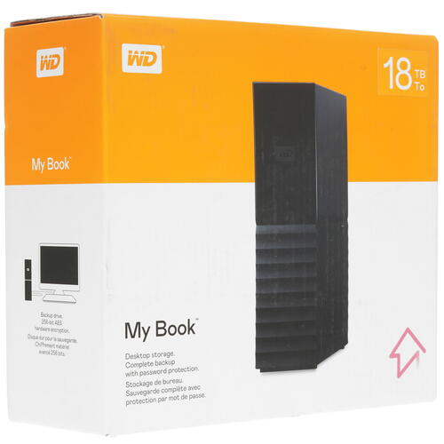 Купить 18 ТБ Внешний HDD WD My Book  5400191. Характеристики, отзывы и цены в Донецке