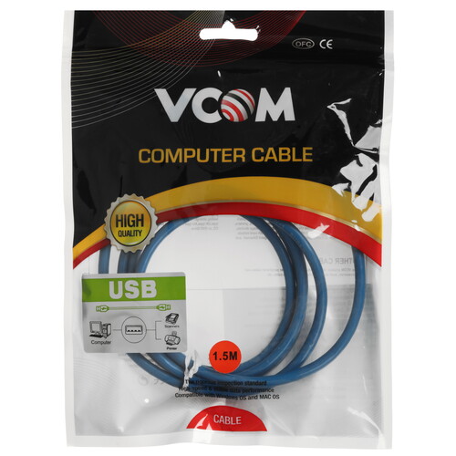 Купить Кабель VCOM USB 3.2 Gen 1 Type-A - micro USB  5602654. Характеристики, отзывы и цены в Донецке