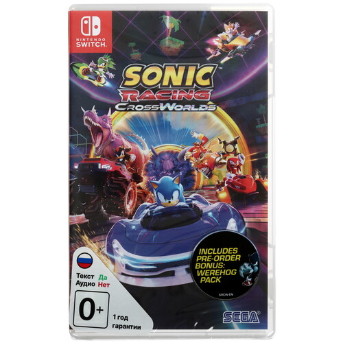 Купить Игра Sonic Racing: Crossworlds (Switch)  5638165. Характеристики, отзывы и цены в Донецке