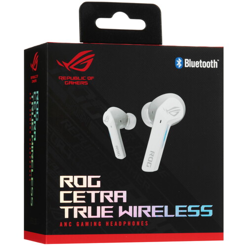 Купить Наушники TWS ASUS ROG Cetra True Wireless белый 2022  5443550. Характеристики, отзывы и цены в Донецке