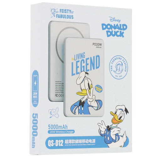Купить Портативный аккумулятор Disney QS-D12 голубой  9230435. Характеристики, отзывы и цены в Донецке