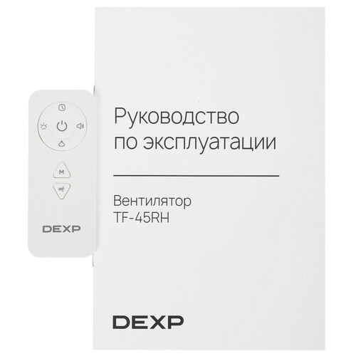 Купить Вентилятор DEXP TF-45RH  белый  9176392. Характеристики, отзывы и цены в Донецке