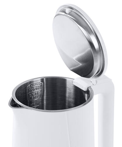 Купить Электрочайник KRAFT KF-KPS1765W белый  9062889. Характеристики, отзывы и цены в Донецке