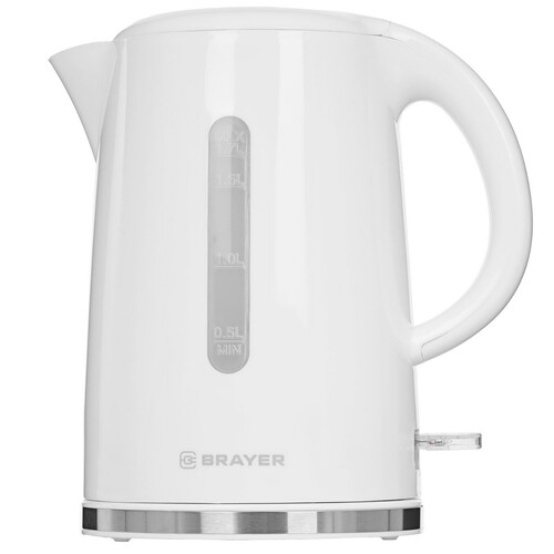 Купить Электрочайник BRAYER BR6108 белый  9229773. Характеристики, отзывы и цены в Донецке