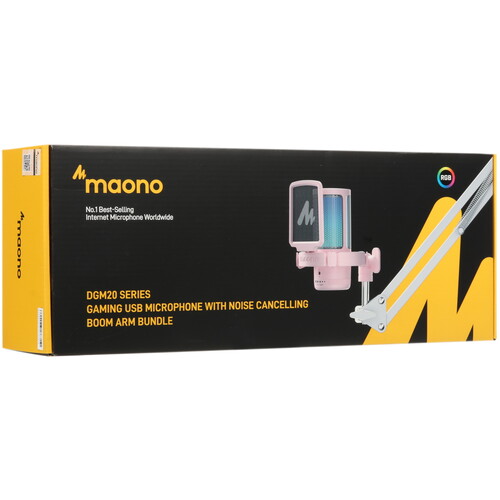Купить Микрофон Maono DGM20S розовый  5623721. Характеристики, отзывы и цены в Донецке
