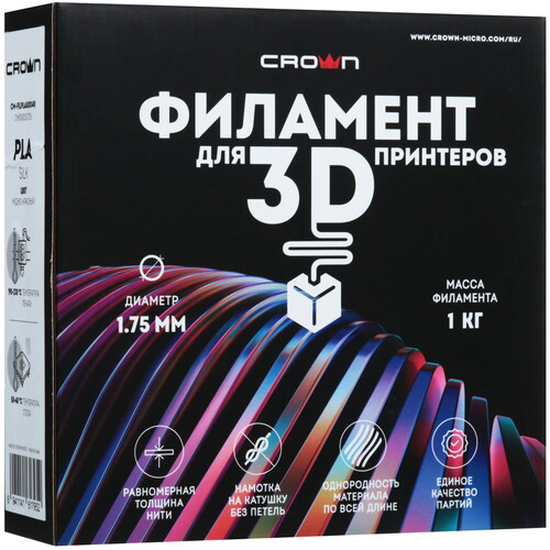 Купить Пластик CROWN CM-FILPLAS004R  9229246. Характеристики, отзывы и цены в Донецке