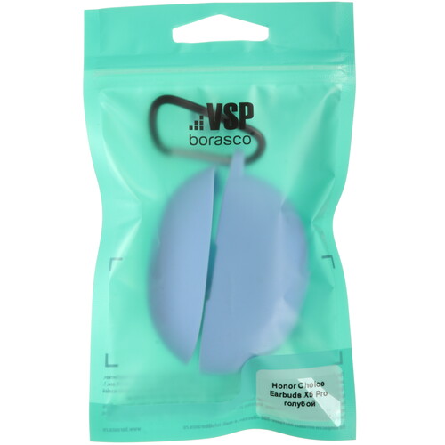 Купить Чехол Borasco для Honor Choice Earbuds X5 Pro, голубой  5603078. Характеристики, отзывы и цены в Донецке