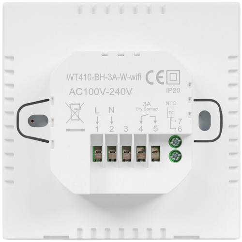 Купить Умный терморегулятор AVATTO WT410-BH-3A-W  5633977. Характеристики, отзывы и цены в Донецке